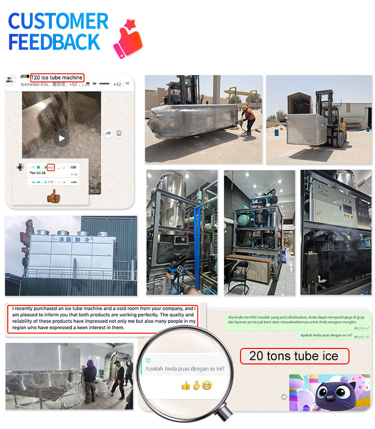 Icemedal customer feedback picture Mallette pour machine à glace en tube Icemedal