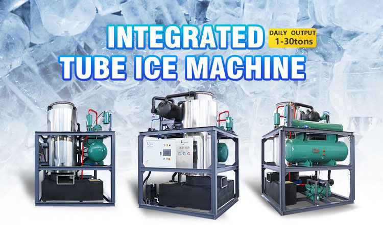 ice tube machine machines à glace de tube intégré