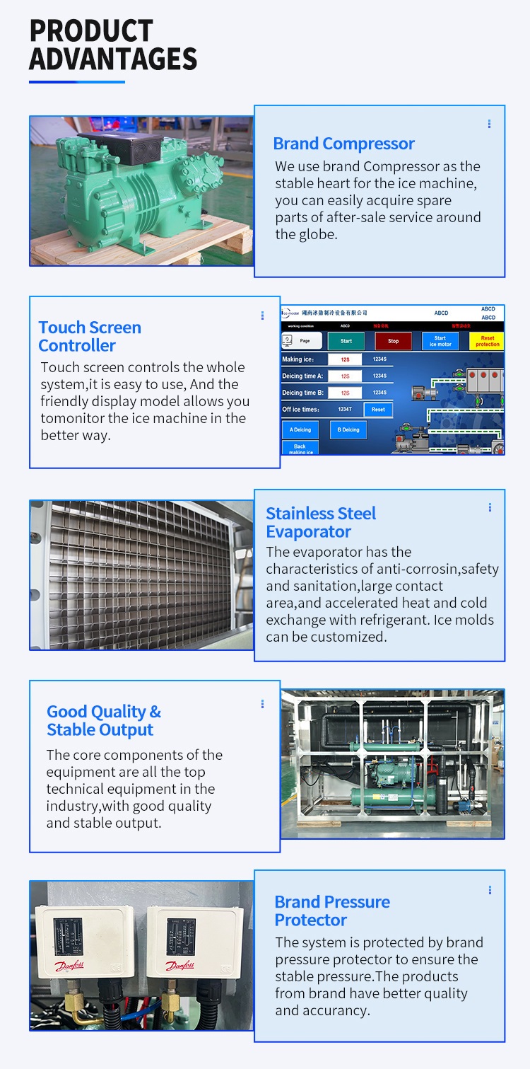 ice cube production machine specifications Détails de la machine à glace cube