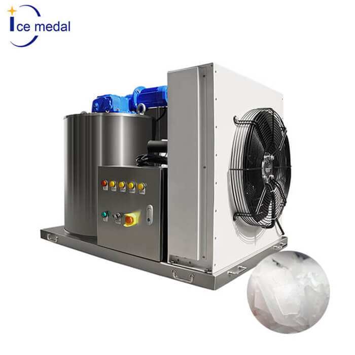 IceMedal IMF2 2 tonnes par jour Machine de glace en flocons pour la pêche