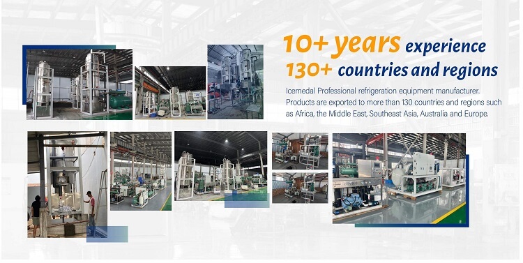 projet de machine à fabriquer des tubes à glace