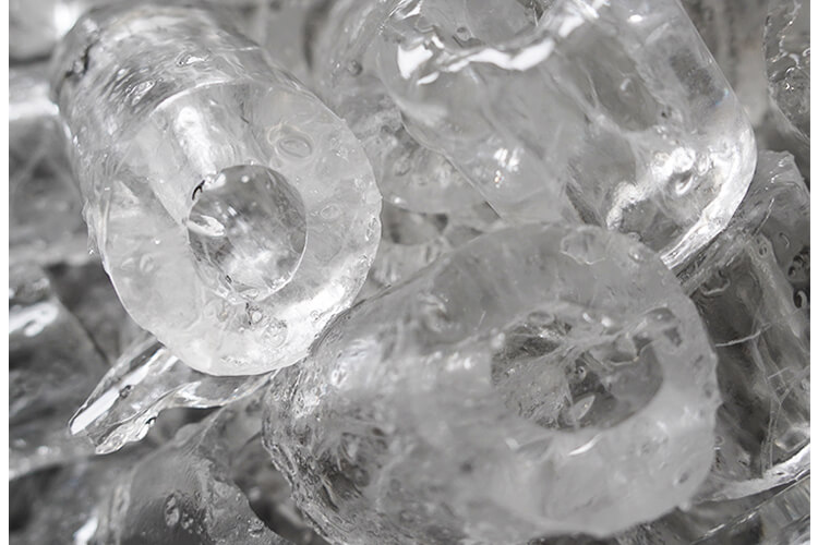 glace en tube