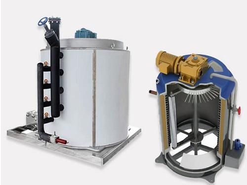 évaporateur de machine à glace en écailles