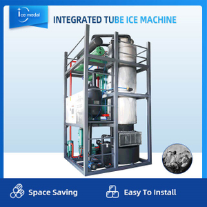 Machine à glace à cylindre intégrée Icemedal 15 tonnes par jour avec prix d'usine