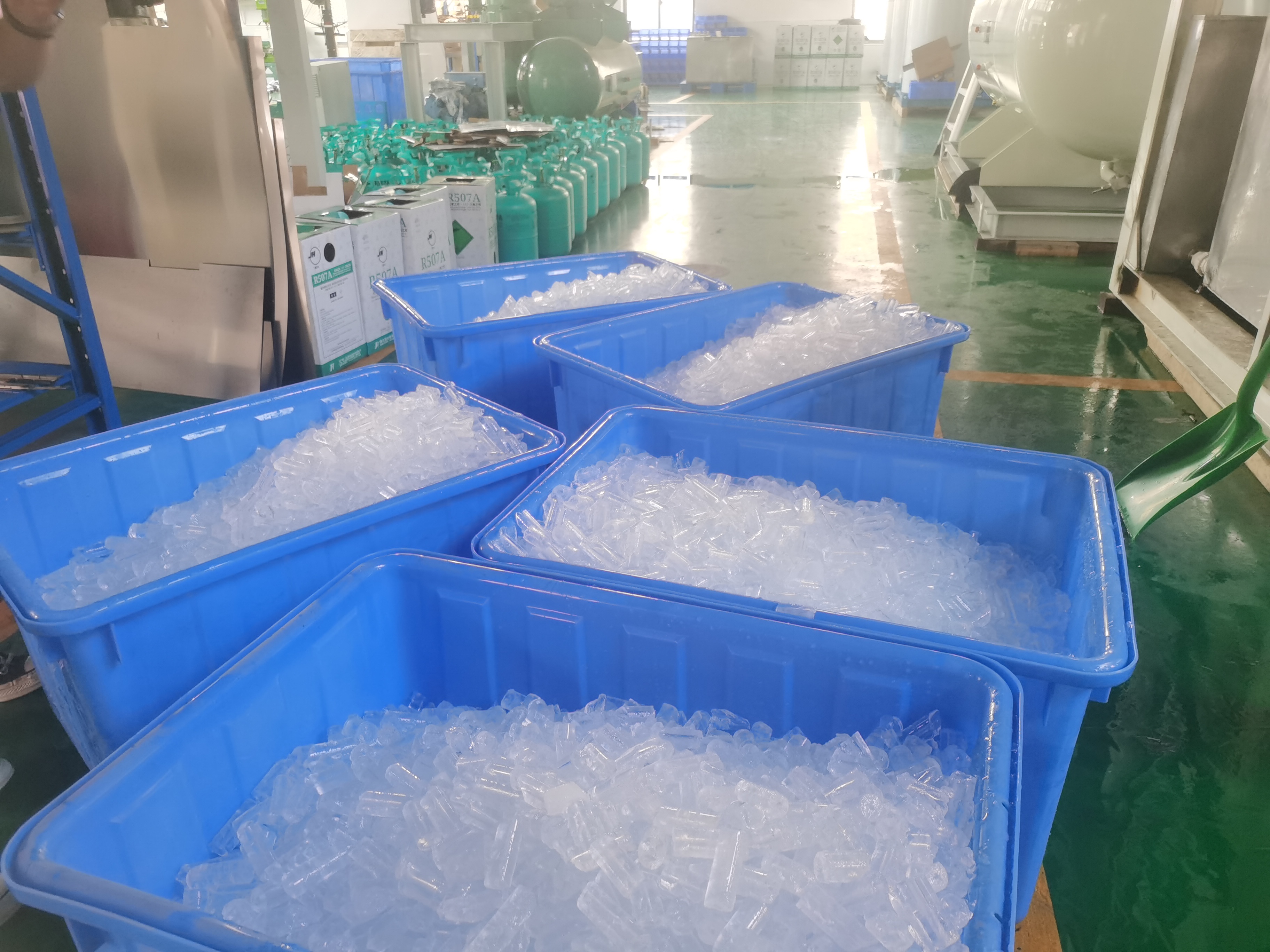 Entretien de routine de machine à glace à tube