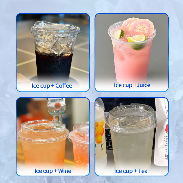 ICEMEDAL ATTALABLE CUBE CUBE ICE Machine Manufacturier Cup Ice One-Stop Ligne de production