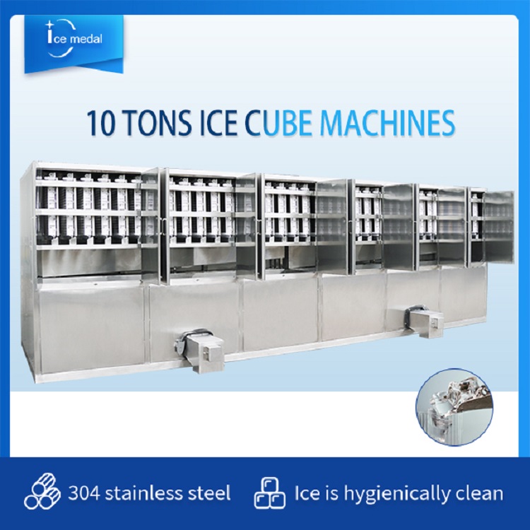Icemedal IMC15 15 tonnes par jour machine de fabrication de glaçons industriels de grande capacité 