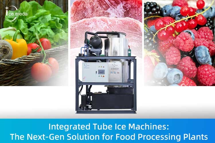 Machines de glace de tube intégré: la solution de nouvelle génération pour les usines de transformation des aliments