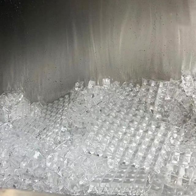 Icmedal machine à glace en cubes de 10 tonnes par jour avec refroidissement à l'air/refroidissement par eau
