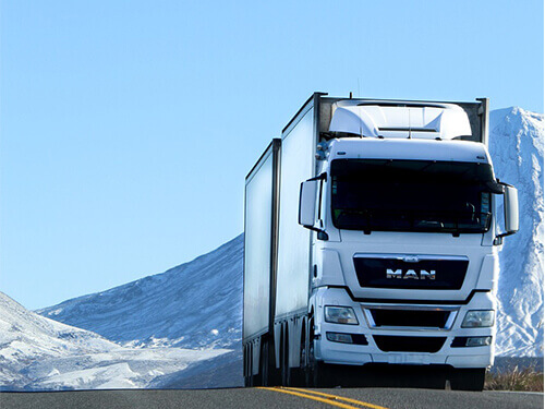 bloquer la glace pour le transport longue distance