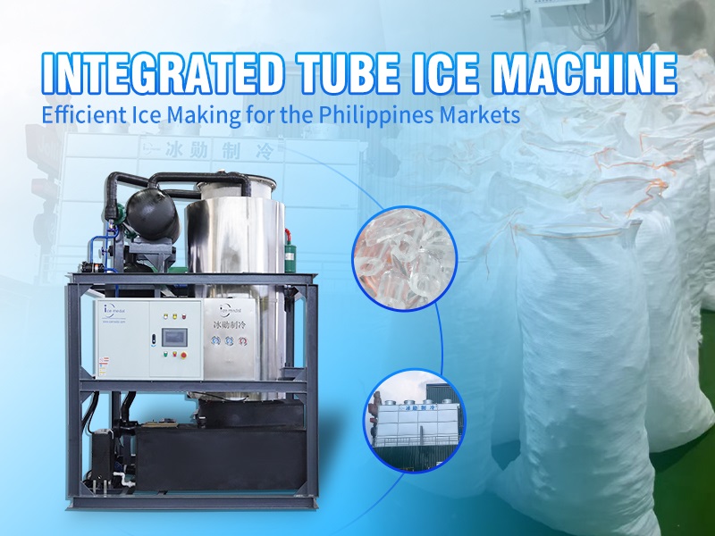 Machine de glace de tube intégré: un nouveau choix pour la glace comestible en Asie du Sud-Est
