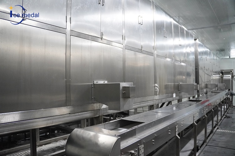 usine de fabrication de glace