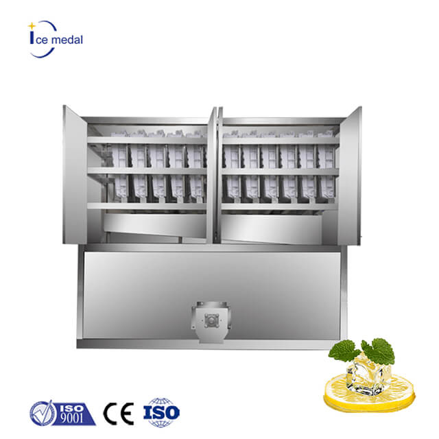 Icemedal Machine de fabrication de glaçons en cristal industriels de 5 tonnes