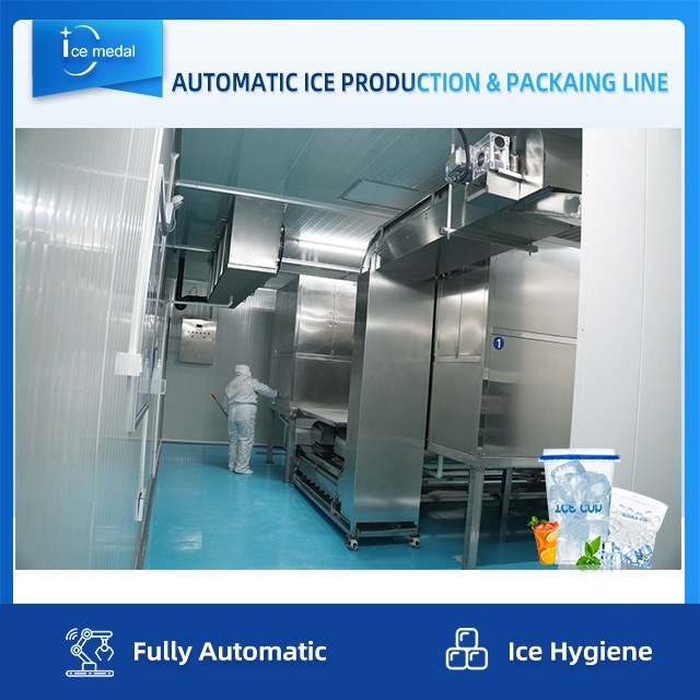 Ligne de production automatique de glaçage comestible