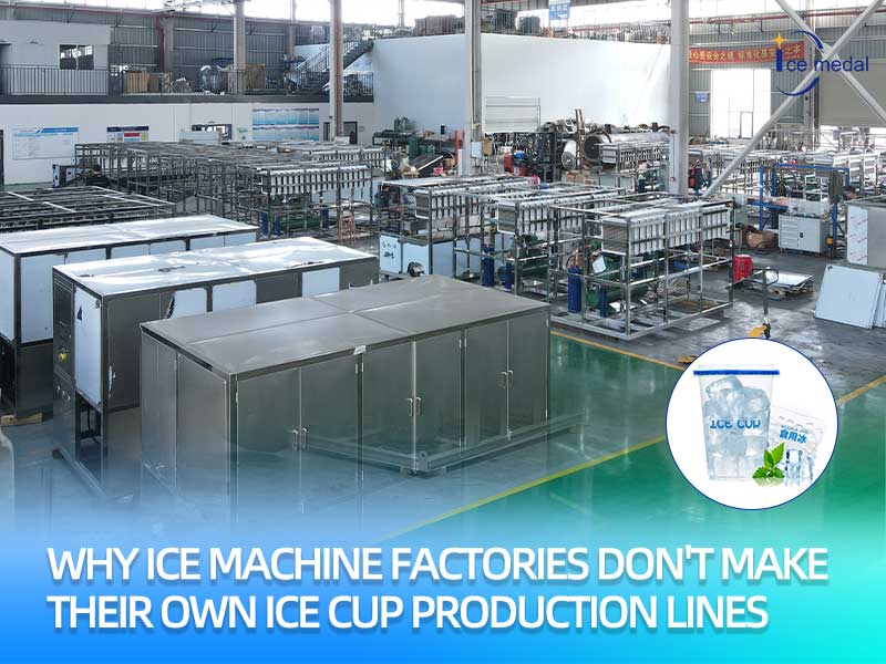 Pourquoi les usines de machines à glace ne font pas leurs propres lignes de production de tasse de glace