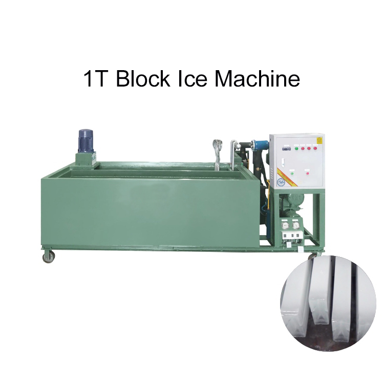 IceMedal IMB1 1 tonne Machine de bloc de glace Machine de fruits de mer Machine de machine à glace