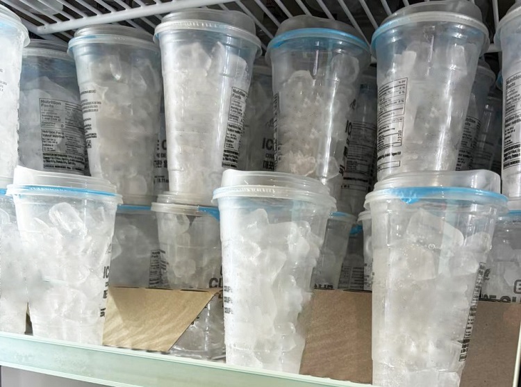 tasse de glace