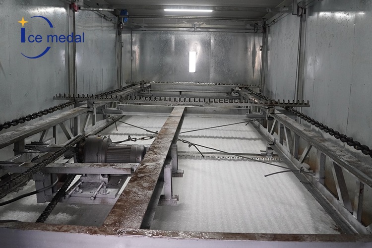 syst&egrave;me de r&acirc;teau &agrave; glace