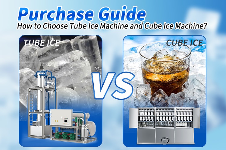 Comment choisir la machine à glace à tube et la machine à glace cube | Guide d'achat