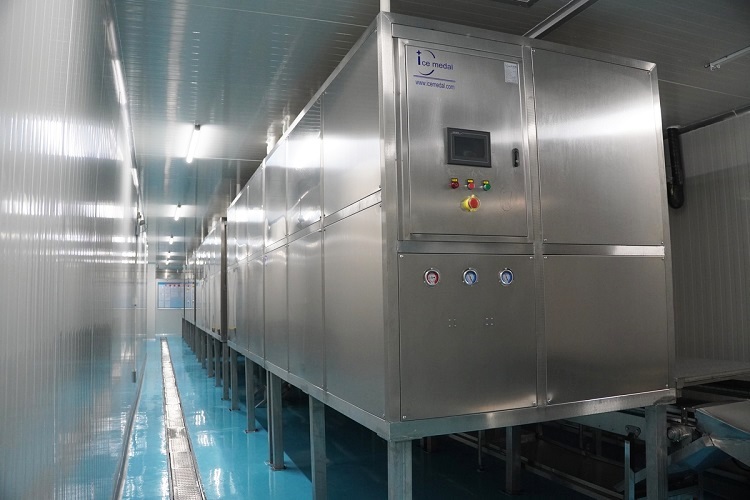 usine de glace automatique