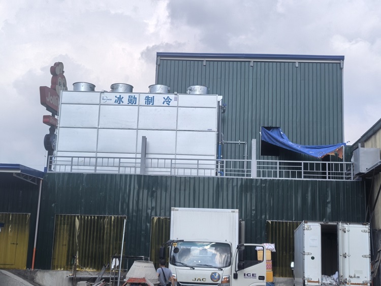 Plant de glace à tube de 100 tonnes aux Philippines