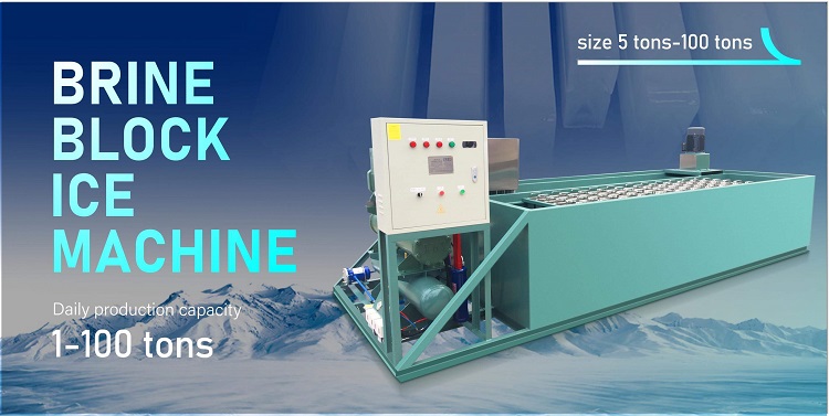 machine à glace en bloc