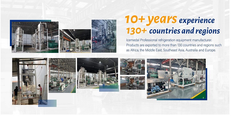 projet de machine à fabriquer des tubes à glace