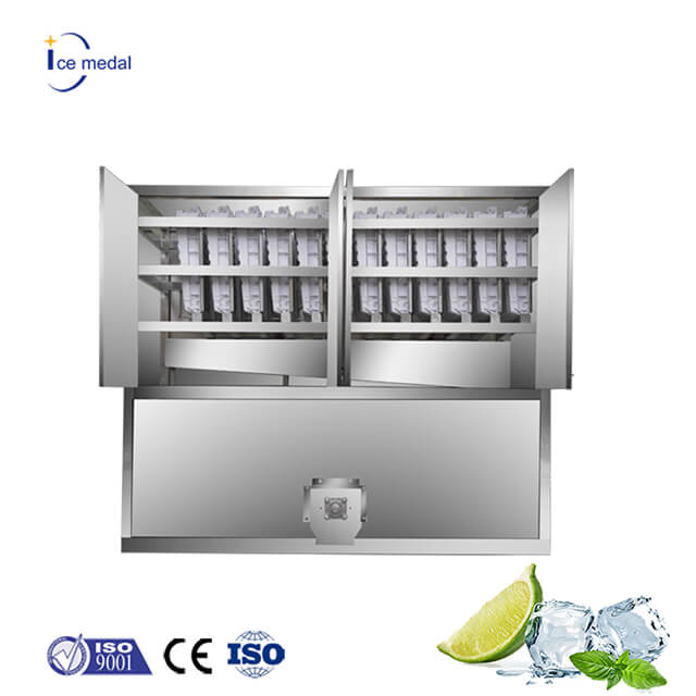 Machine de fabrication de cristaux automatiques commerciaux Icemedal et de glaçons comestibles 