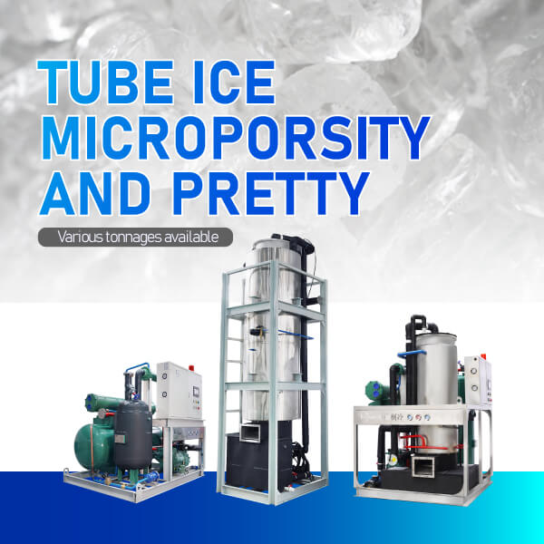 Comment fonctionnent les machines à glace en tube ?