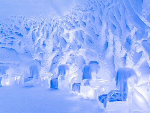 bloc de glace pour sculpture sur glace