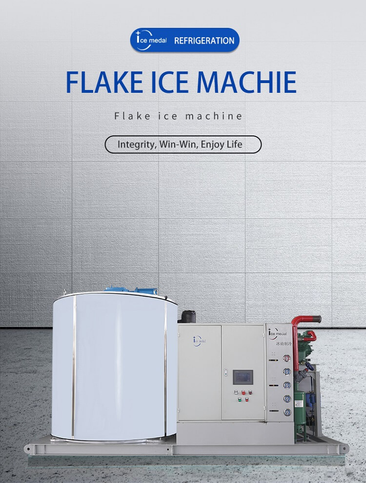 machine à glace en flocons