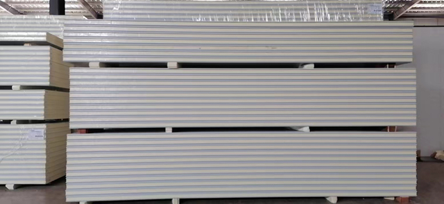 Promenade en glace en glace en congélateur Réfrigération durable Panneau de Pu en polyuréthane de chambre froide pour stockage à froid
