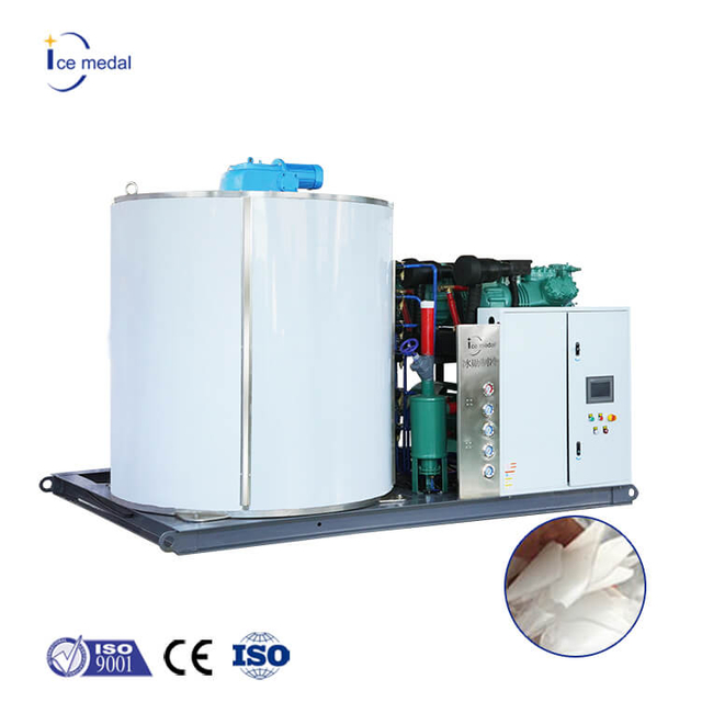 IceMedal IMF30 Ice Machine Factory Machine de flocons de glace de 30 tonnes pour usine de glace