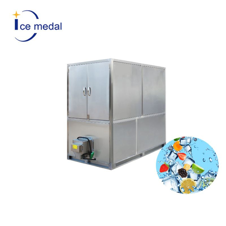 IceMedal IMC1 1 tonne par jour Big Ice Cube Machine Machine commerciale Ice Maker