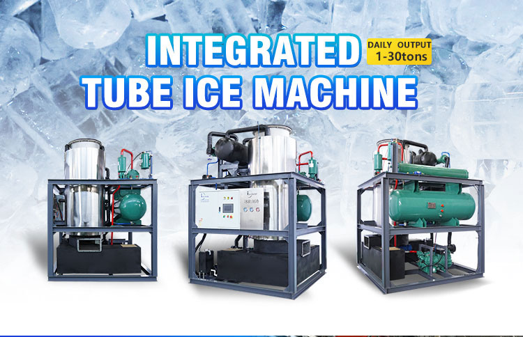 machine à glace à tube