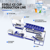 ICEMEDAL ATTALABLE CUBE CUBE ICE Machine Manufacturier Cup Ice One-Stop Ligne de production