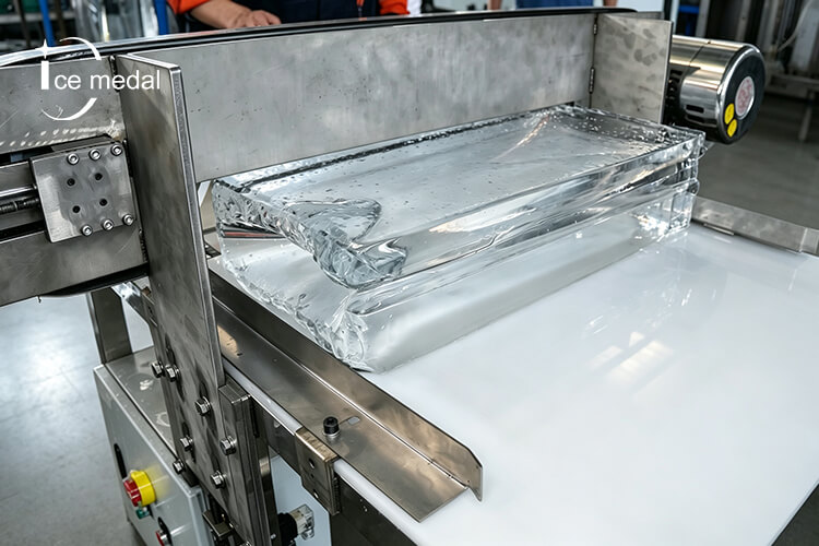 Ligne de production de glace comestible &agrave; haute transparence .jpg