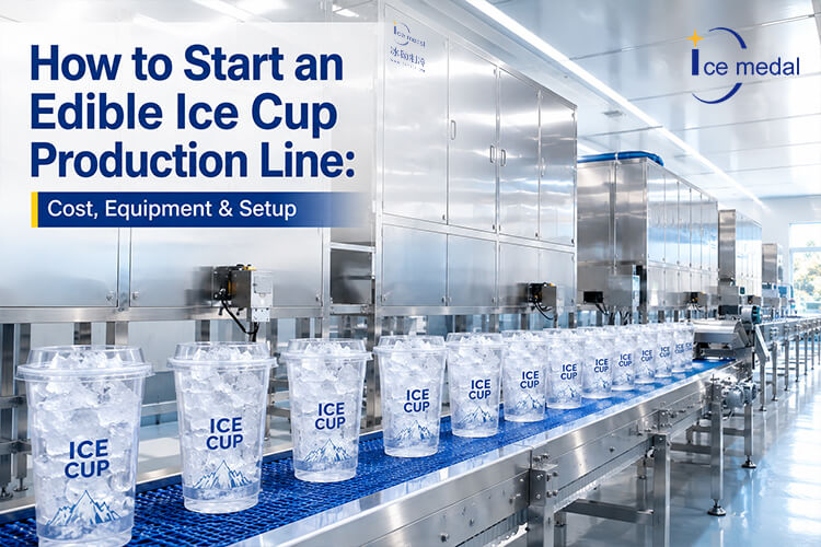 Comment démarrer une ligne de production de gobelets à glace comestible : coût, équipement et configuration